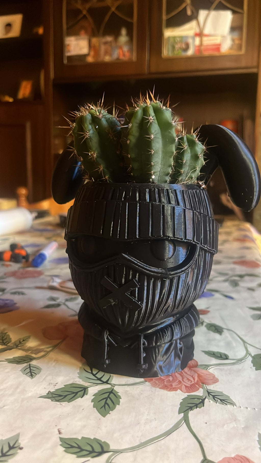 Yummy root - maceta rabbyt R + cactus