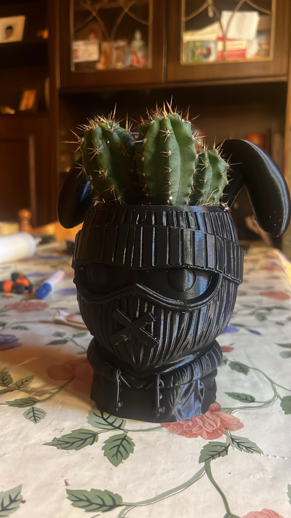 Yummy root - maceta rabbyt R + cactus